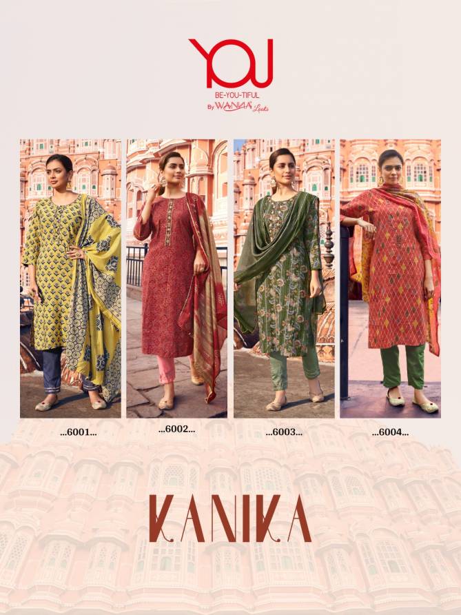 Wanaa Kanika Festive Wear Wholesale Readymade Salwar Suits